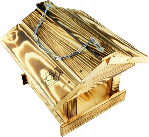 Karmnik dla ptaków domek budka drewniany na Arena.pl