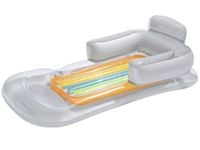 dmuchany materac, fotel, leżak 161 x 84 cm bestway 43028 niebieski