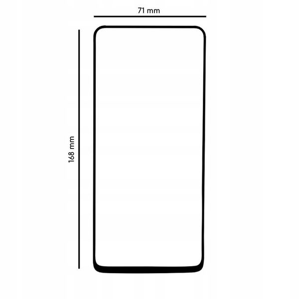 Spacecase Glass 5D Moto G60S zdjęcie 9