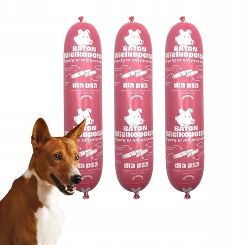 Baton wielkopolski dla psa 30x900 g mix zestaw 4 smaki wysoka jakość na Arena.pl