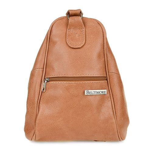 Camelowy Plecak damski skórzany torebka 2w1 Beltimore 019 na Arena.pl