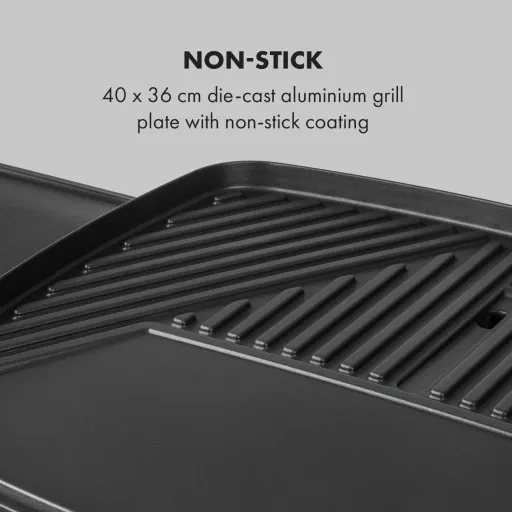 Grill elektryczny Klarstein Gatsby 2000 W zdjęcie 4