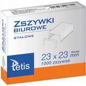 zszywki biur. stal. 23/23 240kart. gz103-a 1000szt