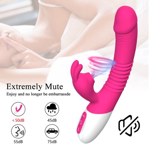 Wibrator  Silicone Vibrator USB 7 Powerful Licking and Thrusting Modes na Arena.pl
