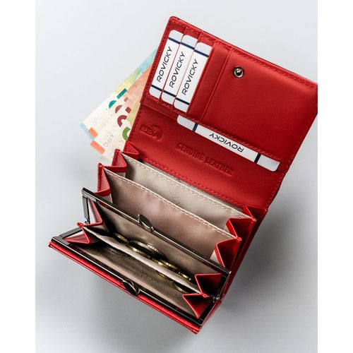 duży, lakierowany portfel damski ze skóry naturalnej i ekologicznej na Arena.pl