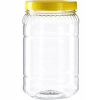 Słoik Plastikowy Pojemnik Pet Z Nakrętką 2L Ogórki