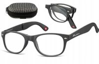 SKŁADANE Okulary Asferyczne do Czytania Plusy Flex do BLIŻY + GRATISY