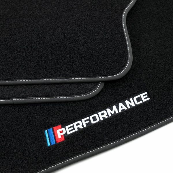 Dywaniki welurowe LOGO BMW 3 E46 Cabrio 1998-2001 zdjęcie 1