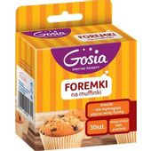 FOREMKI NA MUFFINKI 30SZT GOSIA