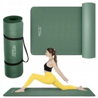 MATA DO ĆWICZEŃ JOGI FITNESS PILATES ANTYPOŚLIZGOWA GRUBA PIANKA NBR