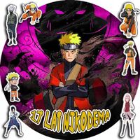 OPŁATEK NA TORT 30CM - NARUTO ANIME + IMIĘ + GRATIS! 24CM 26CM