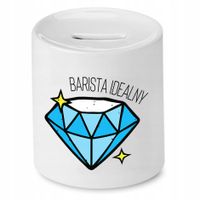 Dla Baristy Prezent Skarbonka Idealny Z Nadrukiem Ze Zdjęciem