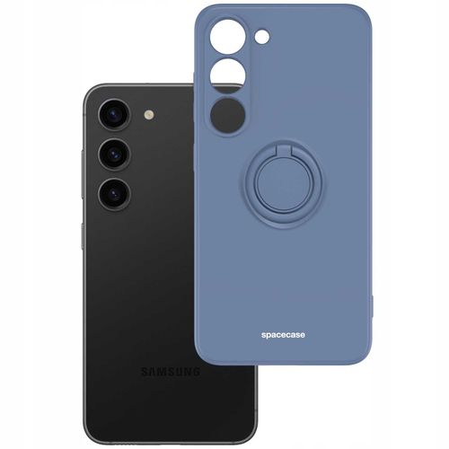 Spacecase Silicone Ring Galaxy S23 Blue na Arena.pl