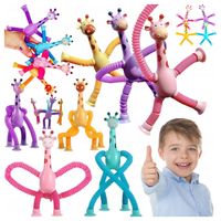 Zabawki sensoryczne żyrafki terapeutyczne dla dzieci z adhd i autyzmem tube