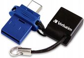 Verbatim Pendrive 32GB USB-C/USB-A czarny/black 49966