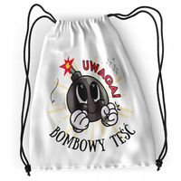 Plecak Dla Teścia Sportowy Szkolny Worek Torba Z Nadrukiem Ze Zdjęciem