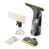 2X MYJKA ŚCIĄGAWKA DO mycia OKIEN KARCHER WV 5 PLUS black WYGODNE CZYSZCZEN