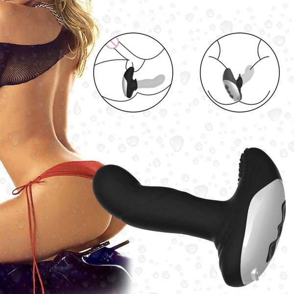 Wibrator-Silicone Massager USB 7 Function + Pulsator / Heating BLACK zdjęcie 12