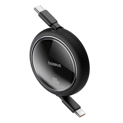 kabel usb-c do usb-c baseus free2draw, pd, 100w, 1m (czarny) na Arena.pl