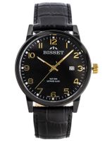 ZEGAREK MĘSKI BISSET BSCE62 TT - SZAFIROWE SZKŁO + BOX