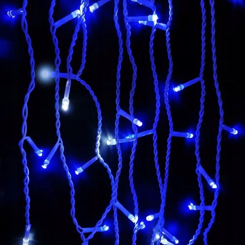 SOPLE FLASH 500 LED ZEWNĘTRZNE CHOINKOWE lampki NIEBIESKIE z Flashem na Arena.pl