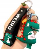 Zwierzak Dinosaur Brelok do kluczy torby zawieszka  F49_Ciemnozielony