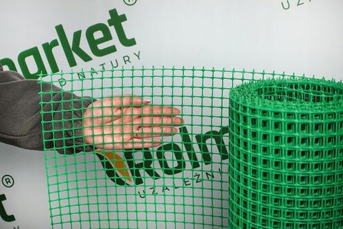 Siatka Rabatowa Dla Kur Drobiu Na Krety PCV 1,5x50m Osłona Drzew na Arena.pl