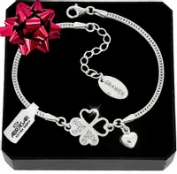 SREBRNA BRANSOLETKA KONICZYNKA CYRKONIE SERCE PRÓBA 925 + GRAWER GRATIS