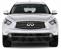 Infiniti QX70 - Chromowane Listwy Grill Chrom Atrapy Zderzaka Tuning