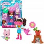 KOCI DOMEK GABI ZESTAW OGRÓD 2 FIGURKI WRÓŻKICIA LALECZKA GABBY +