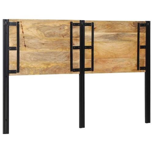 Zagłówek 160 cm lite drewno mango i żelazo na Arena.pl