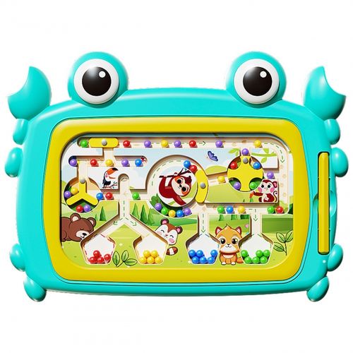 WOOPIE Tablica Magnetyczna Montessori Labirynt Krab Turkusowa na Arena.pl