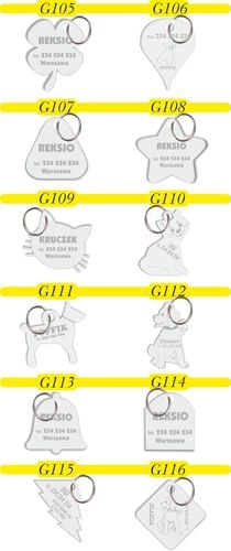 Adresówka Identyfikator grawerowany dla Psa Kota na Arena.pl