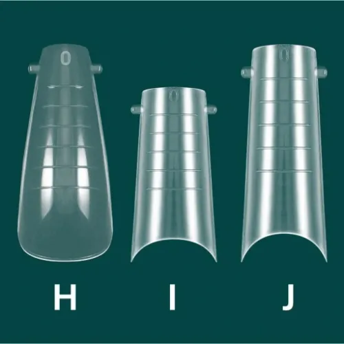 ZESTAW Formy DUAL DO AKRYLOŻELU 12 rodzajów MIGDAŁ pędzelek zaciskarka na Arena.pl
