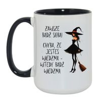 Duży Biało-Czarny 450 ml
