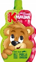 Kubuś Mus owocowy o smaku malinowym 100 g