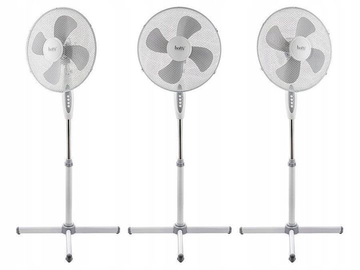 WENTYLATOR podłogowy biały Botti Stellar 40cm zdjęcie 3