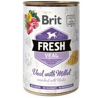 karma dla psa brit fresh 400g veal & millet cielęcina proso bez glutenu