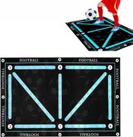 MATA SPORTOWA DO PIŁKI NOŻNEJ TRENING TECHNIKI DRYBLINGU PRZYJĘCIA SPORT