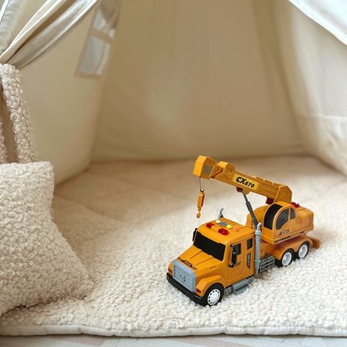 WOOPIE Interaktywny Dźwig z Ruchomym Hakiem Ciężarówka 1:14 na Arena.pl