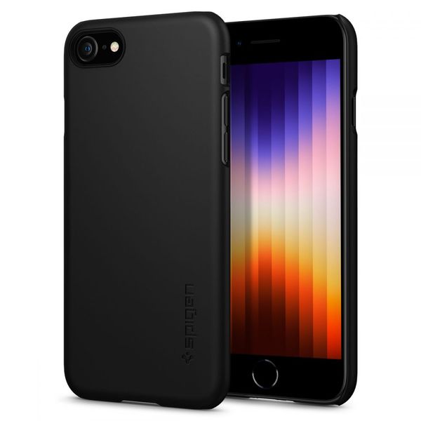 SPIGEN THIN FIT IPHONE 7 / 8 / SE 2020 / 2022 BLACK zdjęcie 1