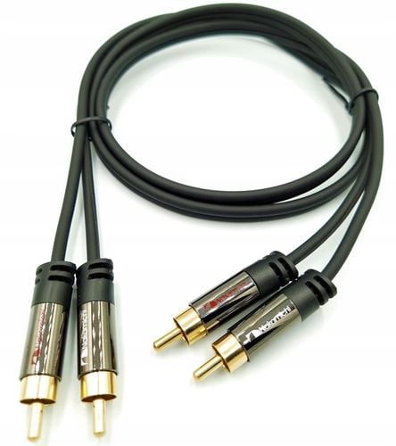 KABEL 2RCA - 2RCA CINCH HQ STEREO OFC NAKAMICHI 1m na Arena.pl