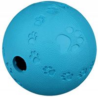 TRIXIE Piłka kula smakula zabawka kauczukowa na przysmaki dla psa 9 cm