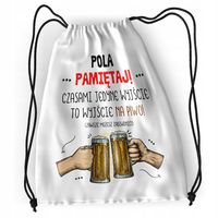 Plecak Dla Poli Sportowy Szkolny Worek Torba Z Nadrukiem Ze Zdjęciem