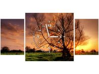 80X40CM ZEGAR WIECZORNA PRZECHADZKA OBRAZ