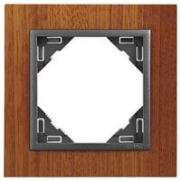 Efapel arbore ramka 1-krotna mahoń grafit 90910 tms