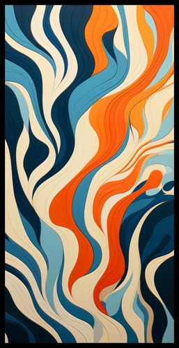 Plakat 50x100cm Oceaniczne Fale na Arena.pl