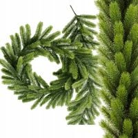 GIRLANDA Świąteczna Świerk PE 200 cm GĘSTA 144 gałązki jak naturalna