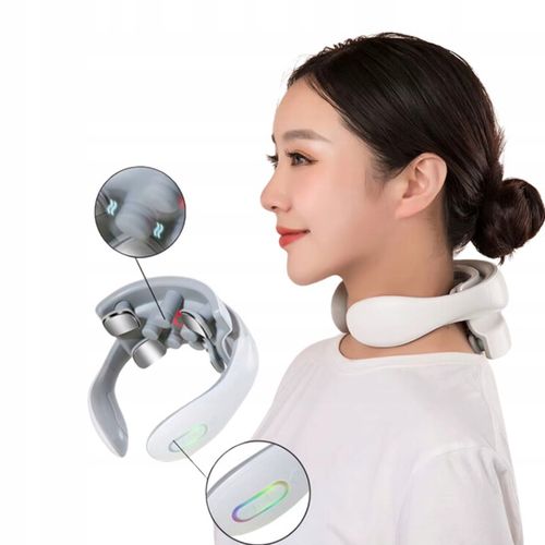 MASAŻER SZYI SZTYWNOŚĆ KARKU BÓL PRĄDY TENS 9 GŁOWIC GRZANIE 5 PROGRAMÓW na Arena.pl
