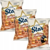 Star Snaki Chrupki Oczaki Chrupki orzechowe 3x125g